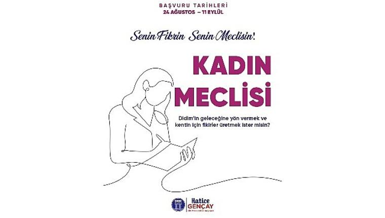 Didim Belediyesi Kadın Meclisi'nde yeni dönem başlıyor