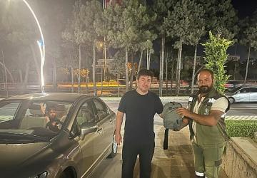 Büyükşehir personelinden örnek davranış