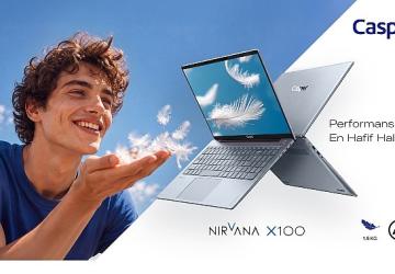 Casper Nirvana X100, 15,6 inç ekranı 1,5 kg hafiflikle buluşturuyor