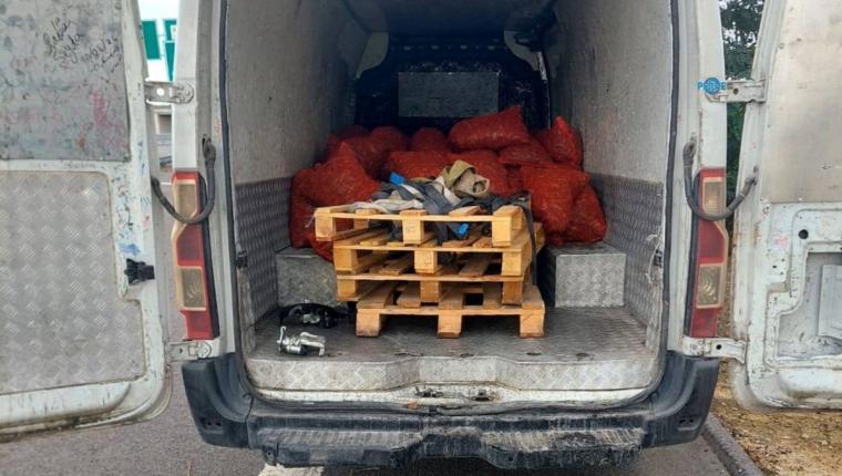 2,2 ton midye ve 156 küçükbaş hayvan Jandarma denetimine takıldı