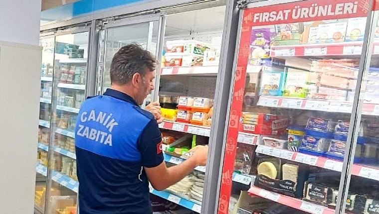 Canik Zabıtasından Sıkı Denetim