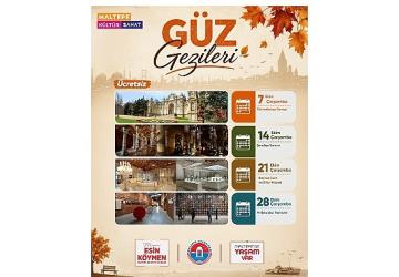 Maltepe Belediyesi'nin ekim ayı Güz Gezileri başlıyor