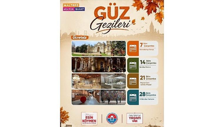Maltepe Belediyesi'nin ekim ayı Güz Gezileri başlıyor