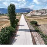 Büyükşehir Belediyesi'nin kırsalda yol çalışmaları sürüyor