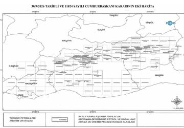Adıyaman-Diyarbakır petrol ve doğal gaz projesi için acele kamulaştırma kararı