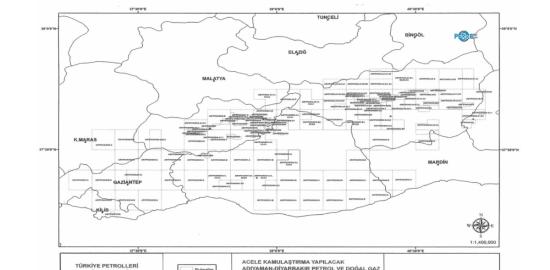 Adıyaman-Diyarbakır petrol ve doğal gaz projesi için acele kamulaştırma kararı