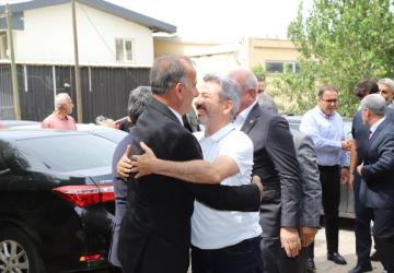 Başkan Miktat Çetin’den Ahmet Aydın’a Övgü: Her zaman yanımızda oldu