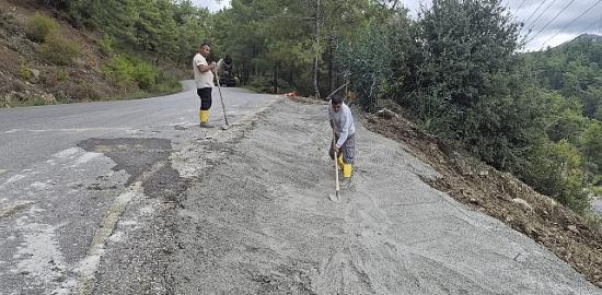 Çıralı'da altyapı çalışmaları