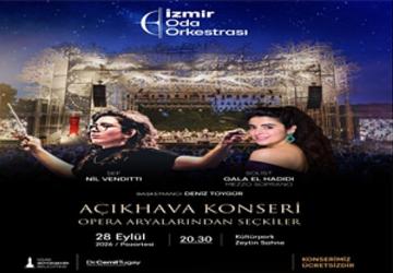 İzmir Oda Orkestrası, sezonu Zeytin Sahne'de açıyor