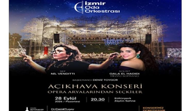 İzmir Oda Orkestrası, sezonu Zeytin Sahne'de açıyor