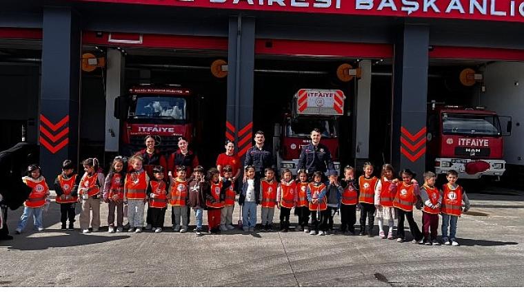 Minikler itfaiyeyi yakından tanıdı