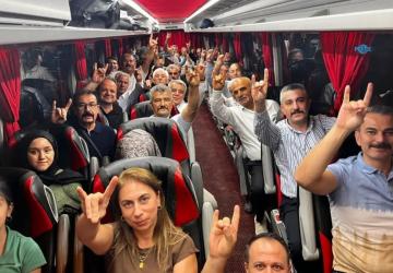 Ali Önat ve Selçuk Aslancan teşkilatlarıyla birlikte Malazgirt Zaferi etkinliklerine katıldı