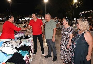 Kemer'de Üreten Ev Hanımları Kermesi