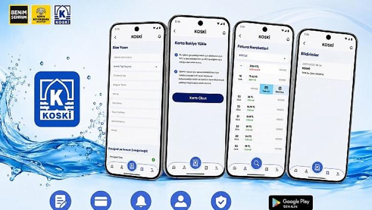 KOSKİ Mobil Uygulaması İndirme Sayısı 200 Bini Aştı
