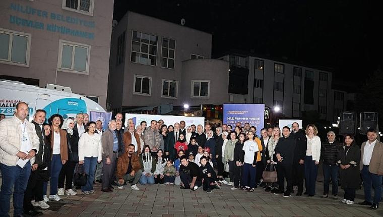 “Şadi Başkan'la Akşam Çayı" buluşması Üçevler Mahallesi'ndeydi
