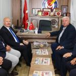 Vali Abdullah Küçük, GAP Gazeteciler Birliği’ni ziyaret etti