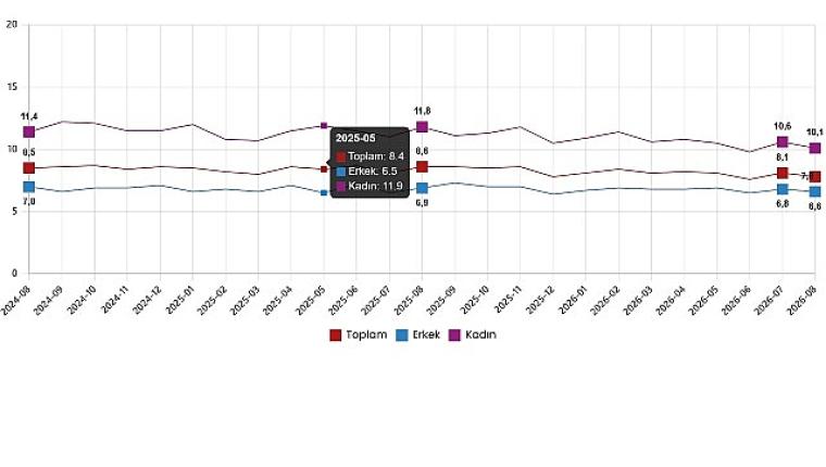İşgücü İstatistikleri, Ağustos 2026