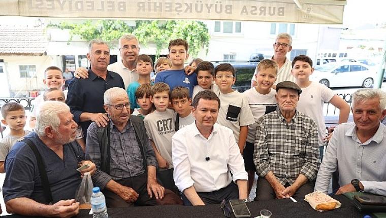 Başkan Erkan Aydın'a Vatandaşlardan Yoğun İlgi