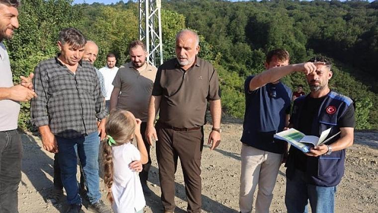 Minik Aysima İstedi, Başkan Sandıkçı Yaptı