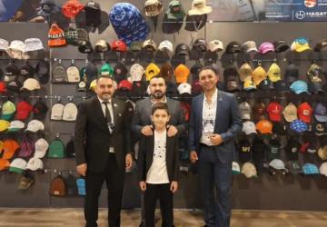 Adıyamanlı iş insanı Teke'nin dünyaca ünlü markası Hasat Şapka, MÜSİAD EXPO’da