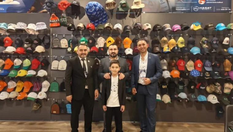 Adıyamanlı iş insanı Teke'nin dünyaca ünlü markası Hasat Şapka, MÜSİAD EXPO’da