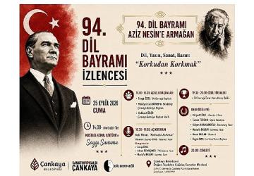 94. Dil Bayramı Aziz Nesin'e Armağan Ediliyor