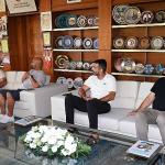 Kemer Su Sporları Derneği'nden Başkan Topaloğlu'na ziyaret