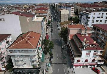 Şehit Numan Dede Caddesi yeni yüzüyle hizmette