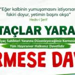 Umut Kervanı’ndan ihtiyaç sahipleri için üç günlük kermes çağrısı