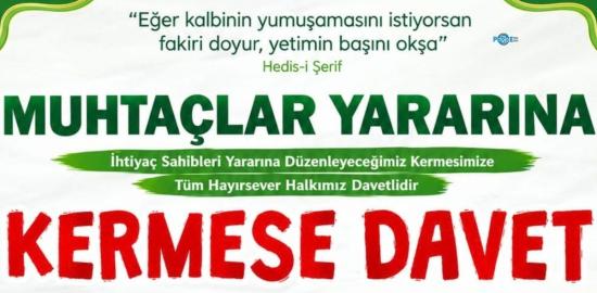 Umut Kervanı’ndan ihtiyaç sahipleri için üç günlük kermes çağrısı