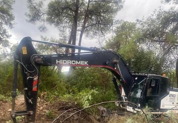 Kemer'de altyapı çalışmaları