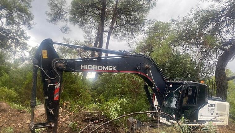 Kemer'de altyapı çalışmaları