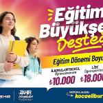 Büyükşehir'in eğitim desteğine başvurular başladı