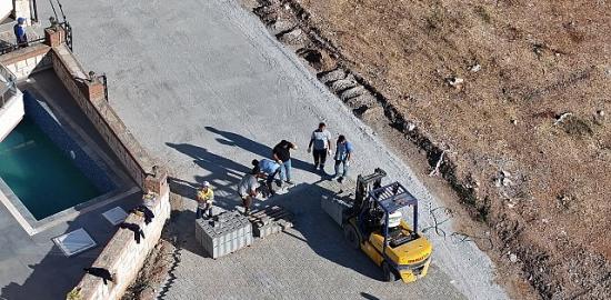 Didim Belediye Başkanı Hatice Gençay Saha Çalışmalarını Yerinde İnceledi