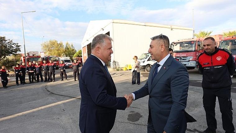 Başkan Balkan, İtfaiye Haftası'nda Kahraman İtfaiyecilerle Buluştu