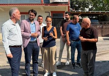 Başkan Taban Çalışmaları Yerinde İnceledi