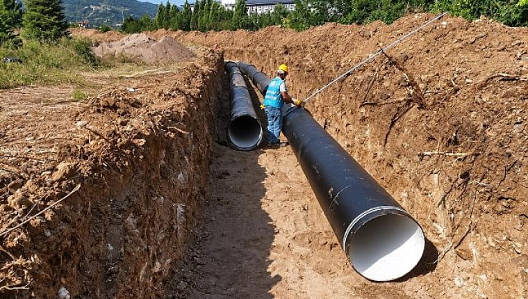 İSU'dan Rahmiye'ye 5.000 Metreküplük Yeni Su Deposu