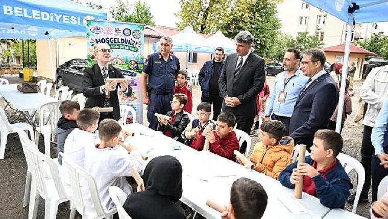 Başkan Kocaman, Derbent'te Çocukların Bilim Heyecanına Ortak Oldu