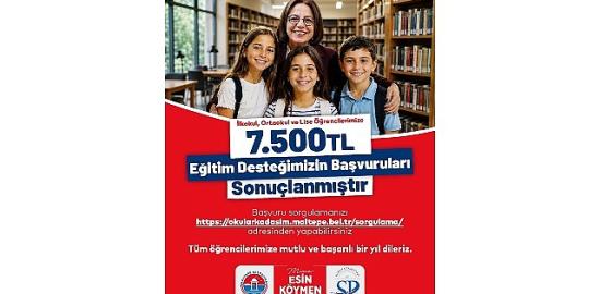 “Okul Arkadaşım Maltepe" bursu sonuçları açıklandı!