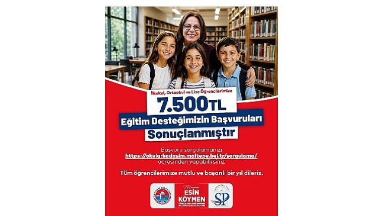 “Okul Arkadaşım Maltepe" bursu sonuçları açıklandı!