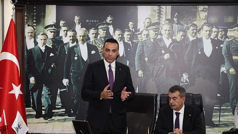 Bakan Tekin'den Çiğli'ye ziyaret