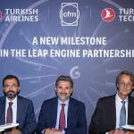 Türk Hava Yolları ve CFM, 600'den fazla LEAP-1B motoru için Mutabakat Anlaşması imzaladı