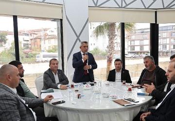 Başkan Ölmez Muhtarlarla Buluştu: “Önceliğimiz Hizmet"