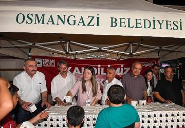 Osmangazi Belediyesi'nden Mevlit Kandili'nde Geleneksel İkram