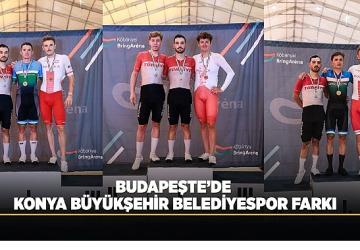 Budapeşte'de Konya Büyükşehir Belediyespor Farkı