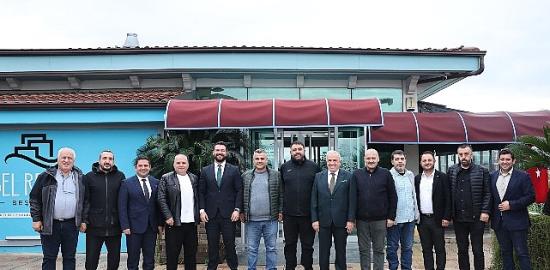 Başkan Şadi Özdemir Bursaspor tribün liderleriyle bir araya geldi