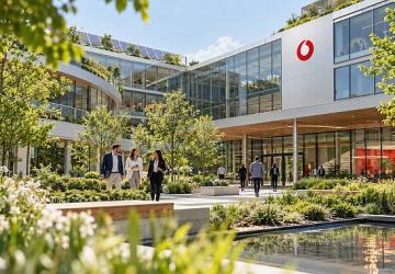 Vodafone'a sürdürülebilirlikte platin madalya