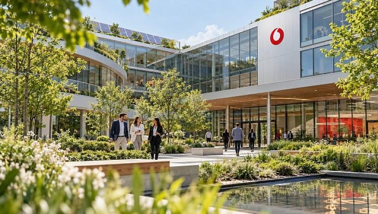 Vodafone'a sürdürülebilirlikte platin madalya