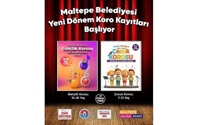 Maltepe Belediyesi'nin Çocuk ve Gençlik Korosu yeni seslerini arıyor