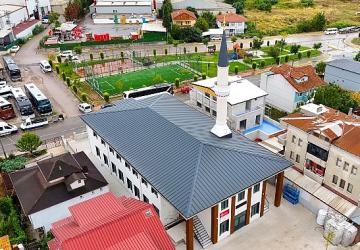 Gazze Şehitleri Camii'ne Büyükşehir'den güçlü destek
